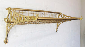 Vintage NSWR Railway Luggage Rack | eXibit collection