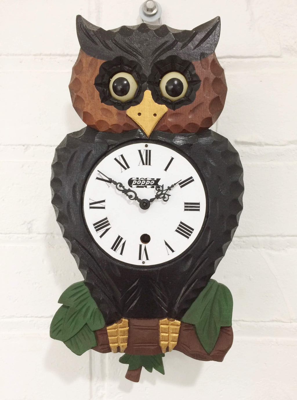 Vintage Poppo Owl Cuckoo Clock | eXibit collection