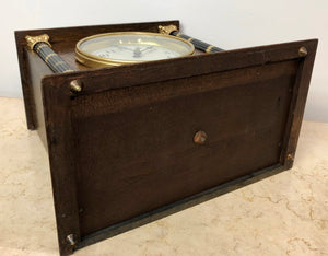Antique Sessions Hammer on Bell & Coil Chime Mantel Clock | eXibit collection