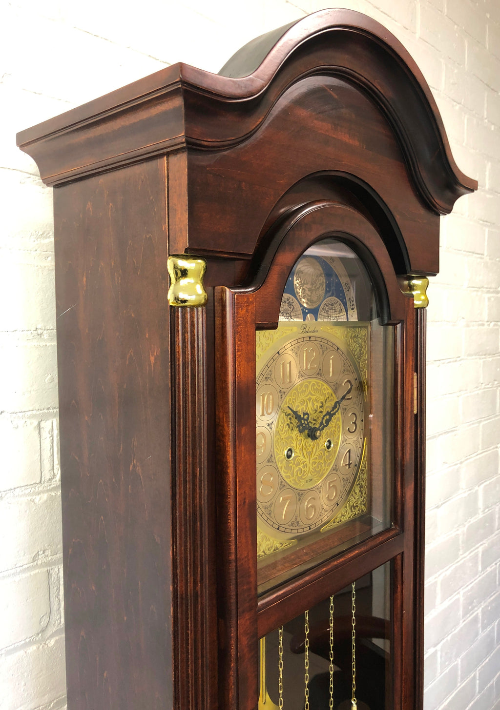 Vintage 31 Day Belvedere Chime Grandfather Clock  | Adelaide Clocks