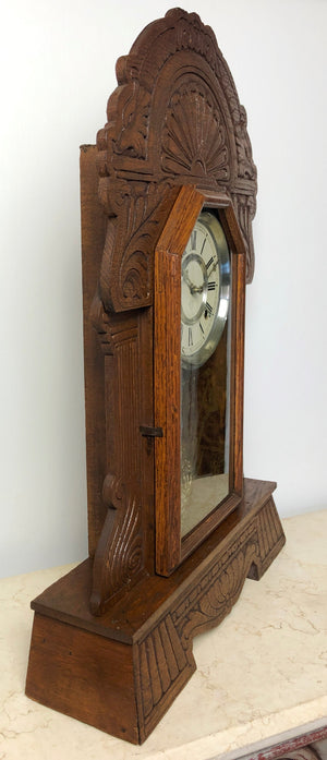 Antique ANSONIA U.S.A Cottage Mantel Clock | eXibit collection