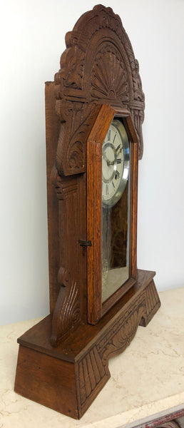 Antique ANSONIA U.S.A Cottage Mantel Clock | eXibit collection