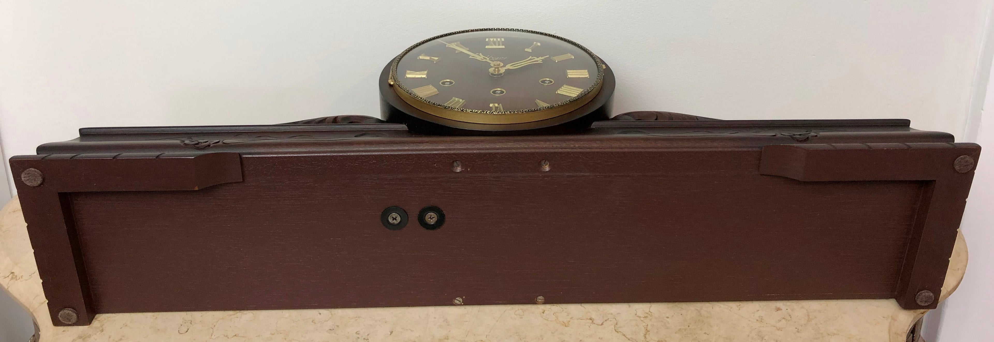 Vintage URGOS Westminster Hammer Chime Mantel Clock | eXibit collection