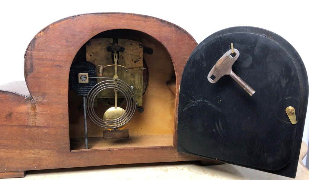 Vintage Chime Art Deco ENFIELD Mantel Clock | eXibit collection