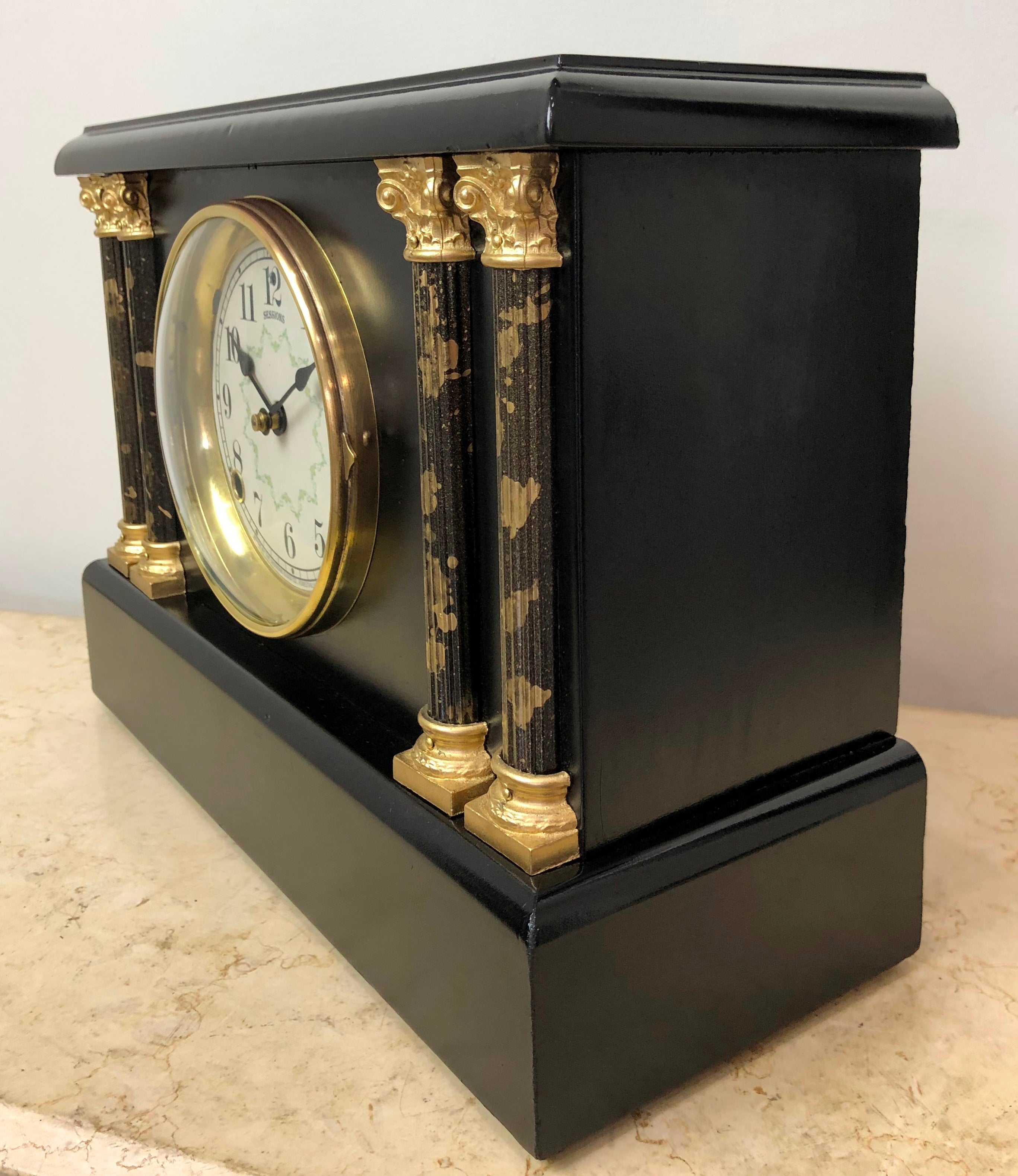 Antique Sessions USA Chime Mantel Clock | eXibit collection