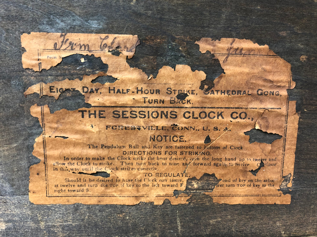 Antique Sessions USA Chime Mantel Clock | eXibit collection