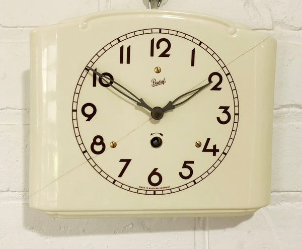 Vintage BADUF Ceramic Kitchen Wall Clock | eXibit collection
