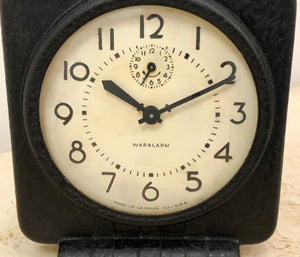 Original Vintage Westclox 1944 Waralarm Desk Clock | exc