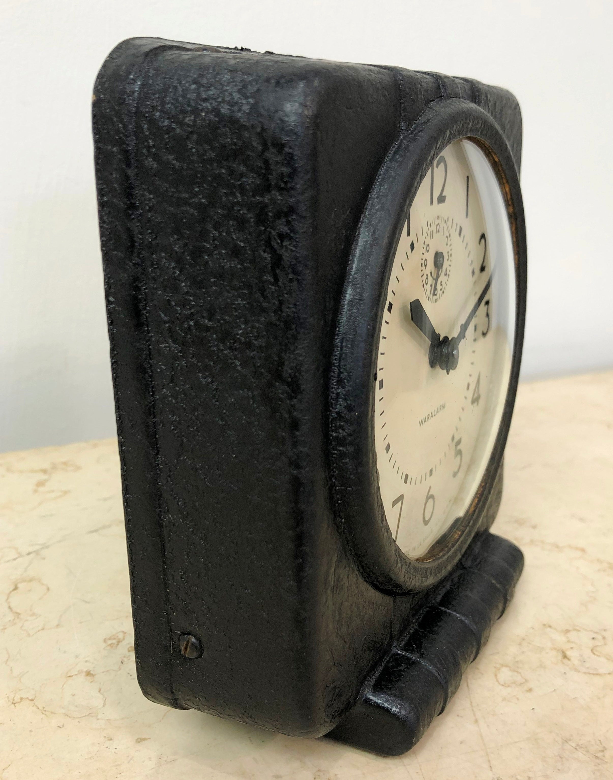 Original Vintage Westclox 1944 Waralarm Desk Clock | exc