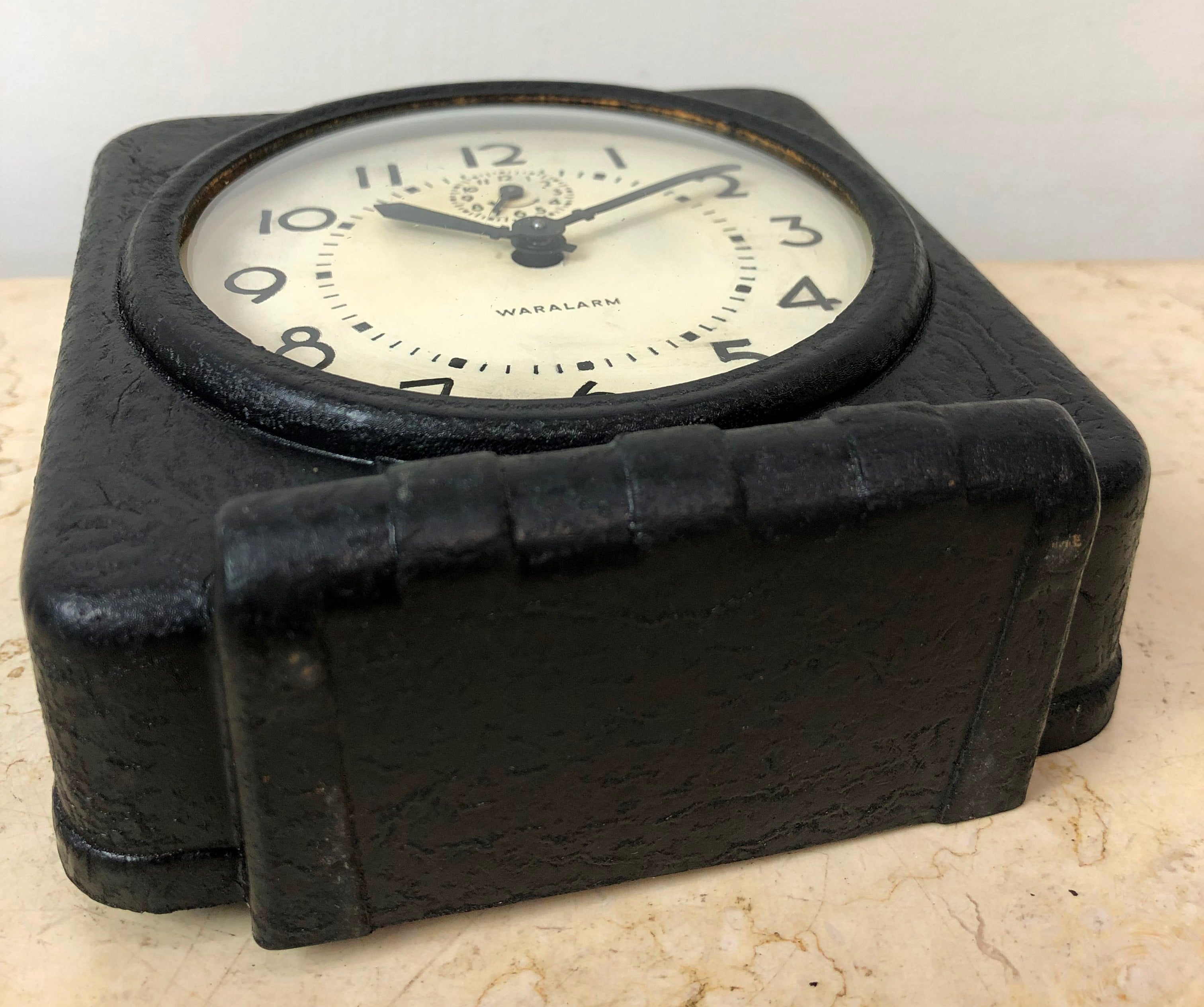 Original Vintage Westclox 1944 Waralarm Desk Clock | exc