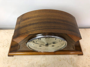 Vintage Kienzle Hammer on Coil Chime Art Deco Mantel Clock | eXibit collection