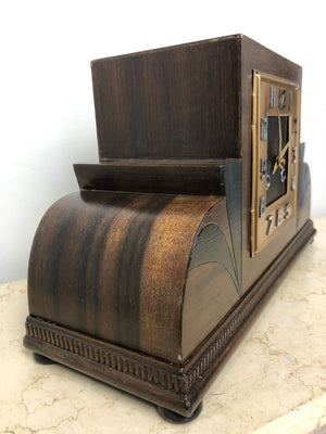 Vintage Chime Art Deco Mantel Clock | eXibit collection