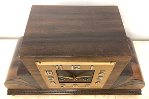 Vintage Chime Art Deco Mantel Clock | eXibit collection