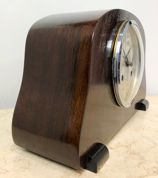 Vintage Adelaide Hammer on Coil Chime Mantel Clock | eXibit collection