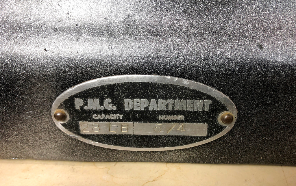 Vintage Cast Iron PMG Kitchen Store Counter Scale | Adelaide Clocks