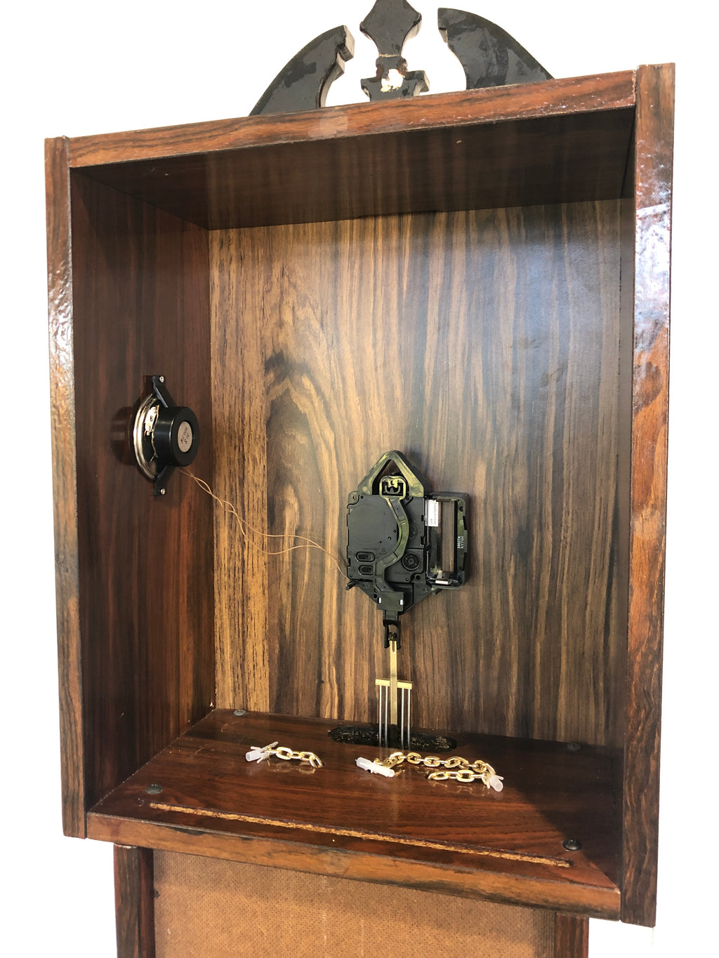 Vintage Tempus Fugit Grandmother Battery Clock | Adelaide Clocks