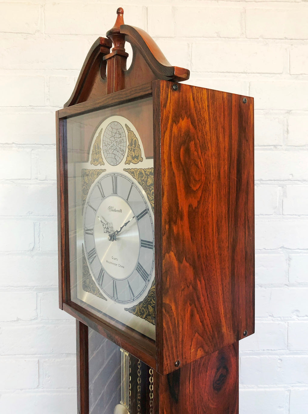 Vintage Tempus Fugit Grandmother Battery Clock | Adelaide Clocks