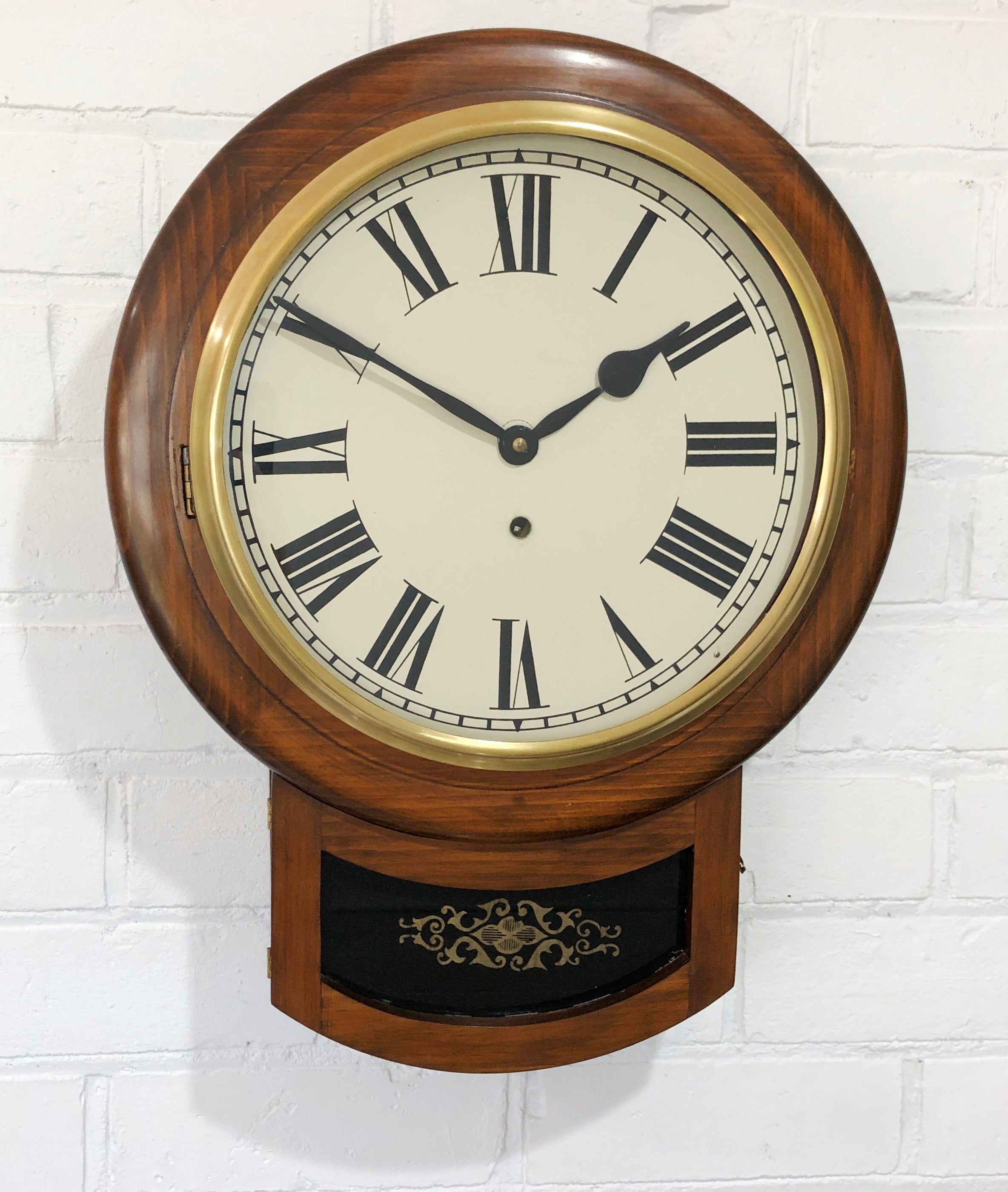 Original Antique NAYAKS-TTC Drop Dial Wall Clock | eXibit collection