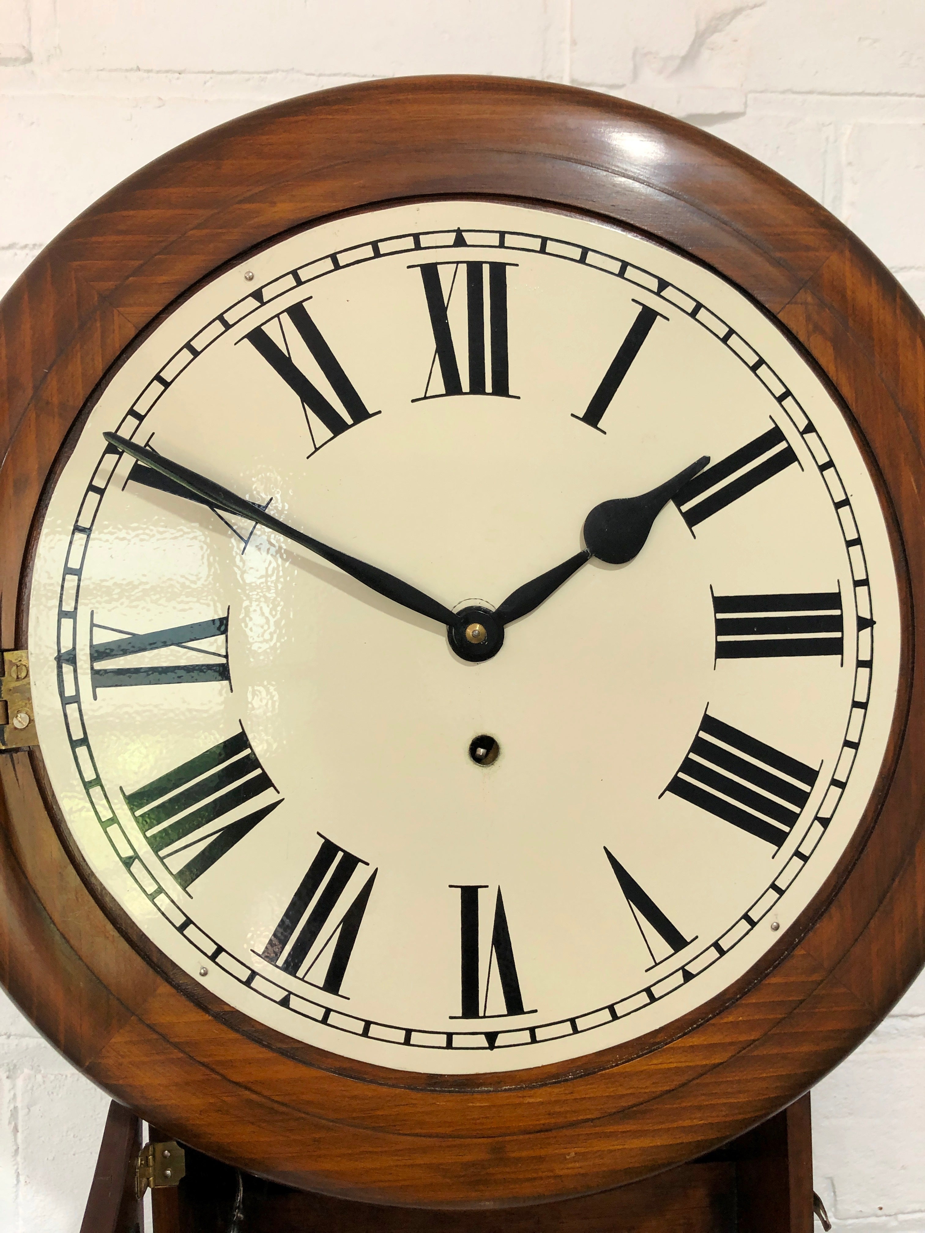 Original Antique NAYAKS-TTC Drop Dial Wall Clock | eXibit collection