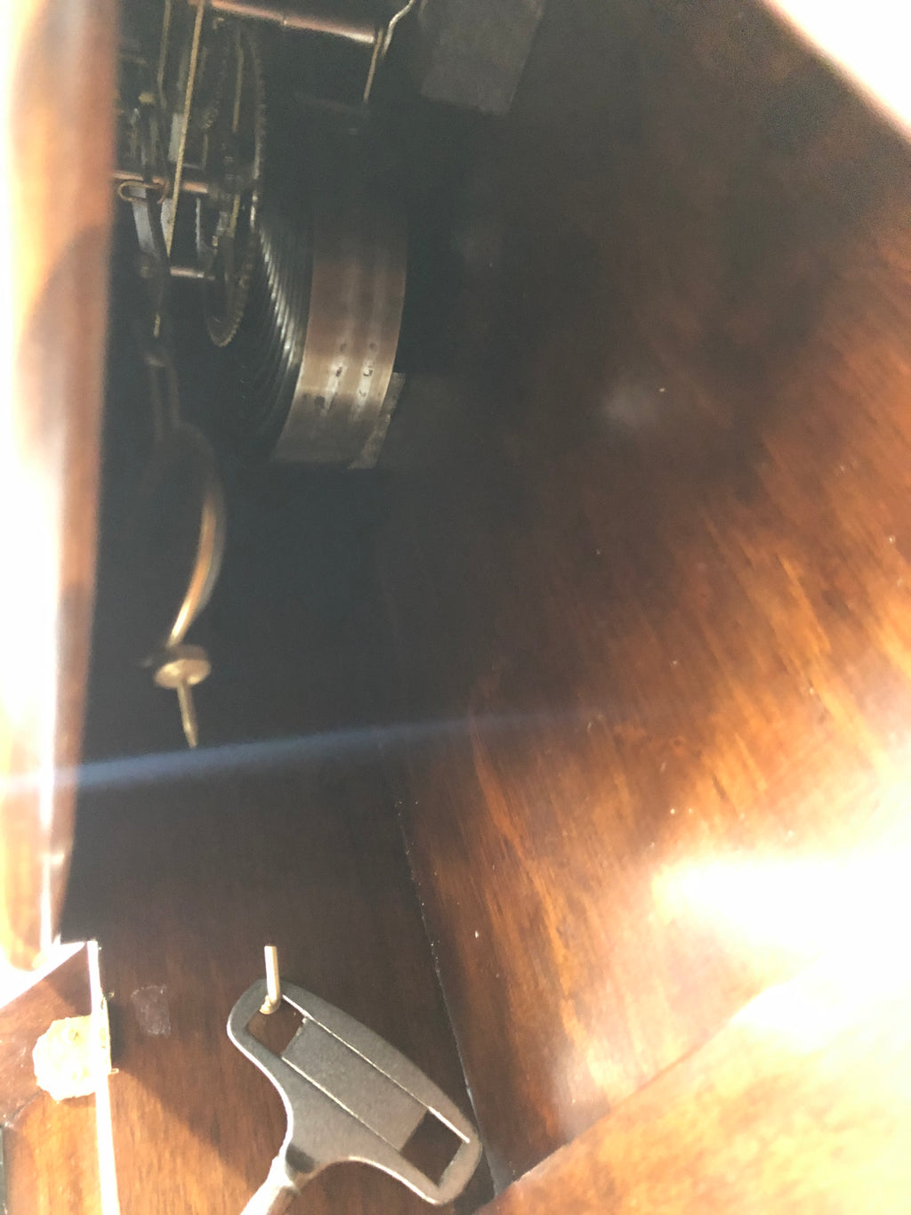 Original Antique NAYAKS-TTC Drop Dial Wall Clock | eXibit collection