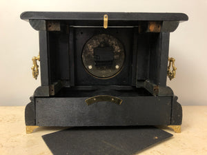  Antique GILBERT Quartz Battery Mantel Clock | eXibit collection