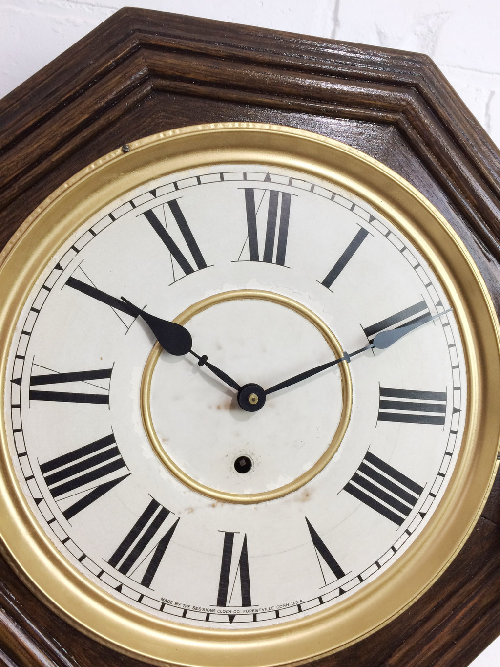 Antique SESSIONS Wall Clock | eXibit collection