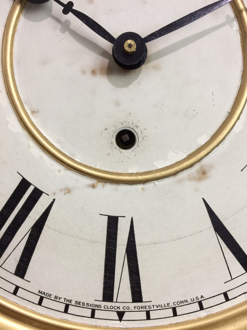 Antique SESSIONS Wall Clock | eXibit collection