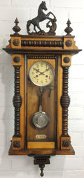 Antique Vienna Stallion Wall Clock | eXibit collection