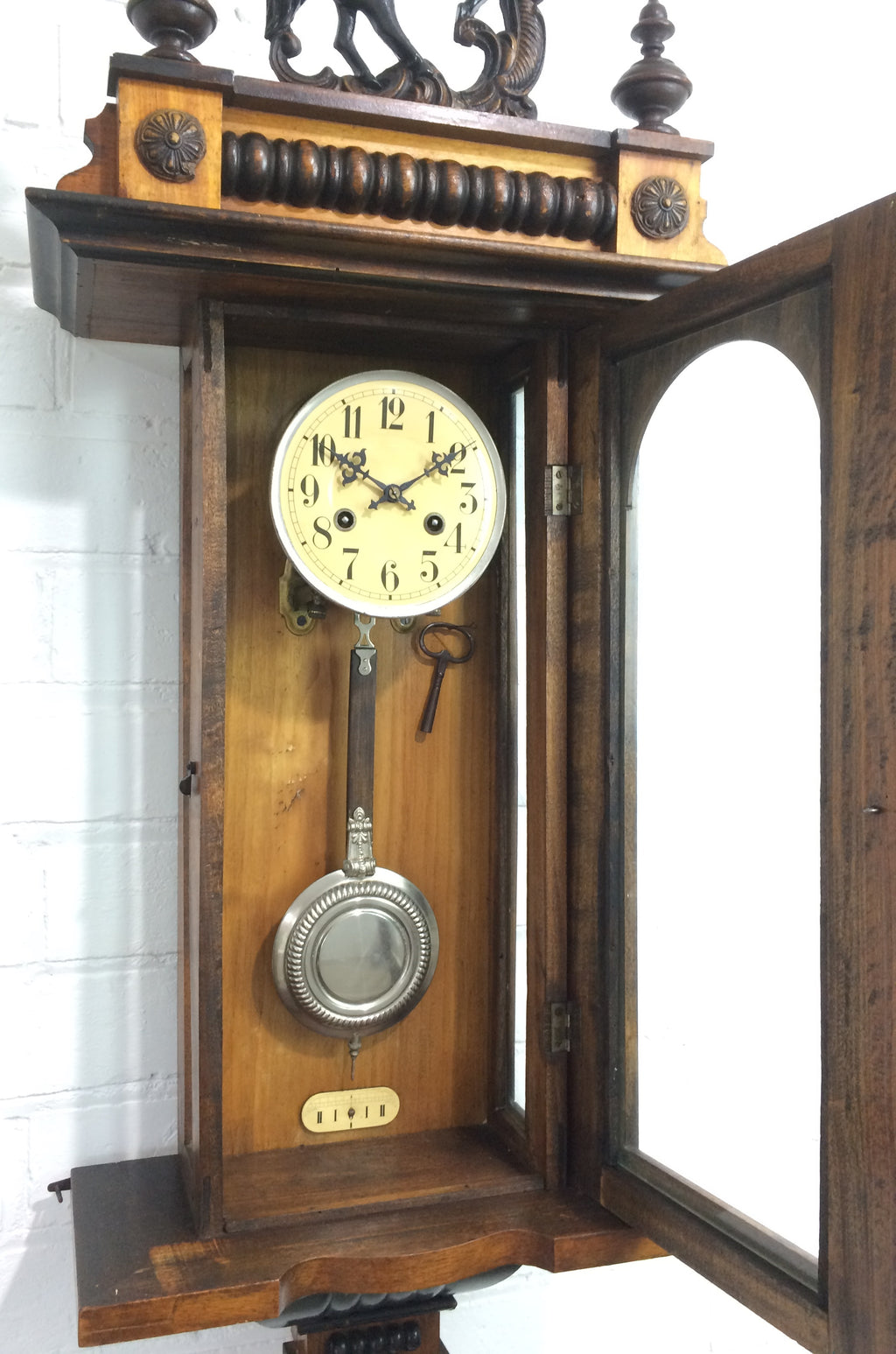 Antique Vienna Stallion Wall Clock | eXibit collection