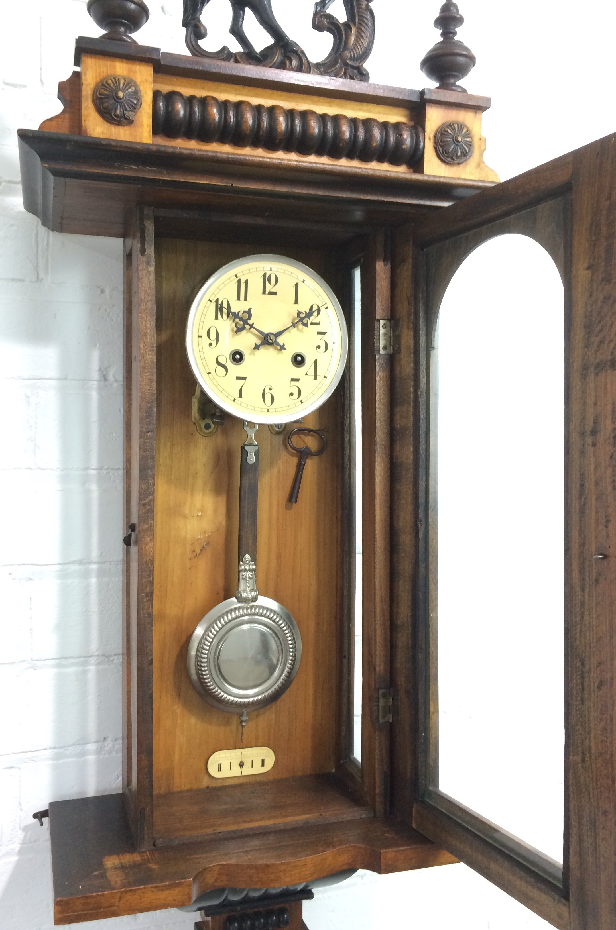 Antique Vienna Stallion Wall Clock | eXibit collection