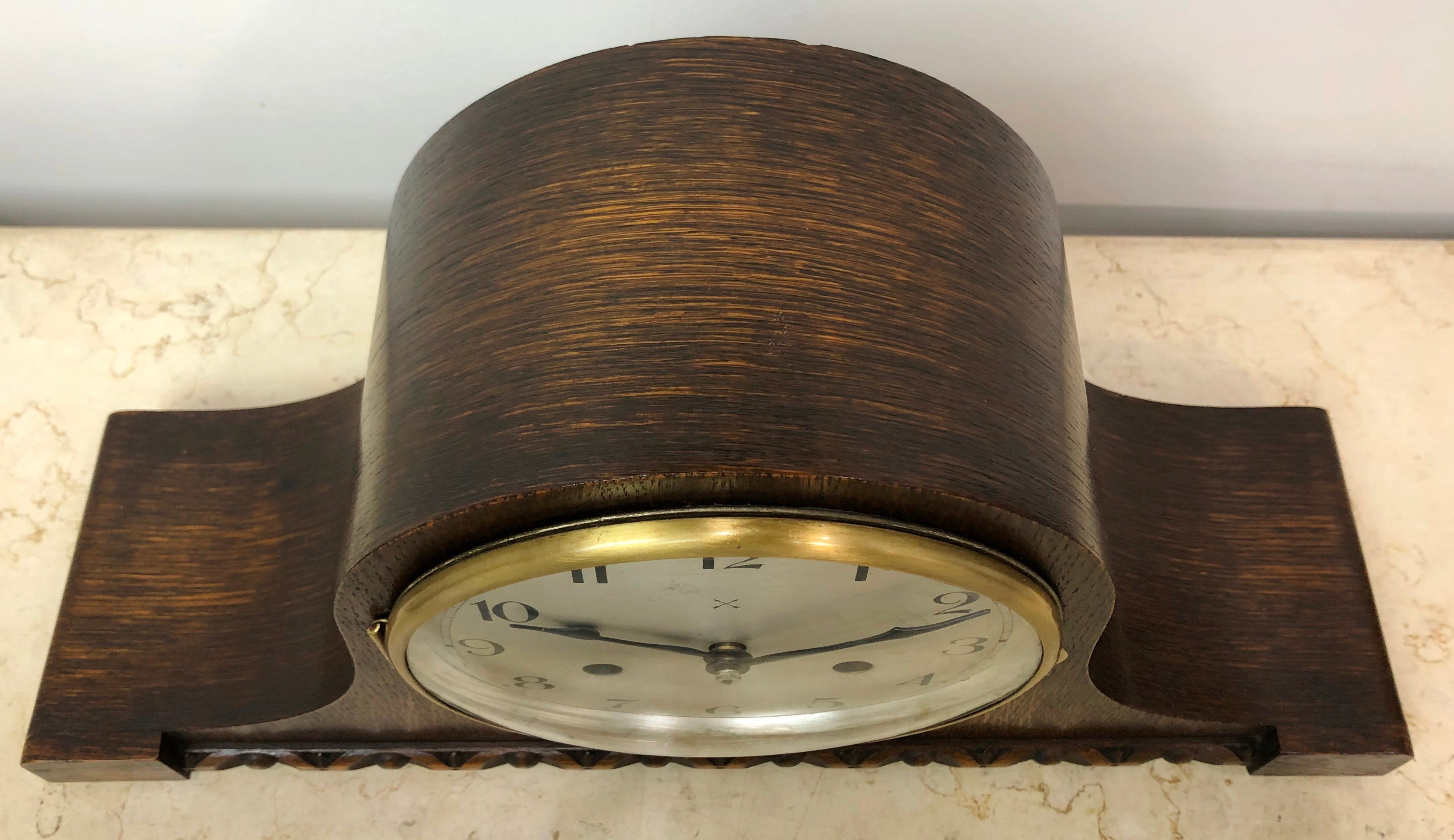 Vintage HAC Hammer on Coil Chime Mantel Clock | eXibit collection