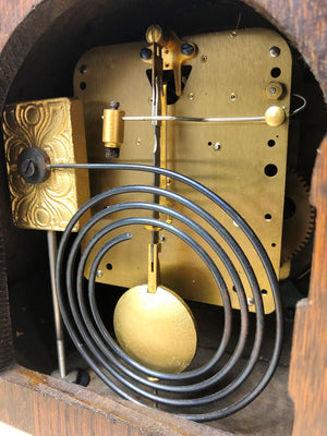 Vintage HAC Hammer on Coil Chime Mantel Clock | eXibit collection