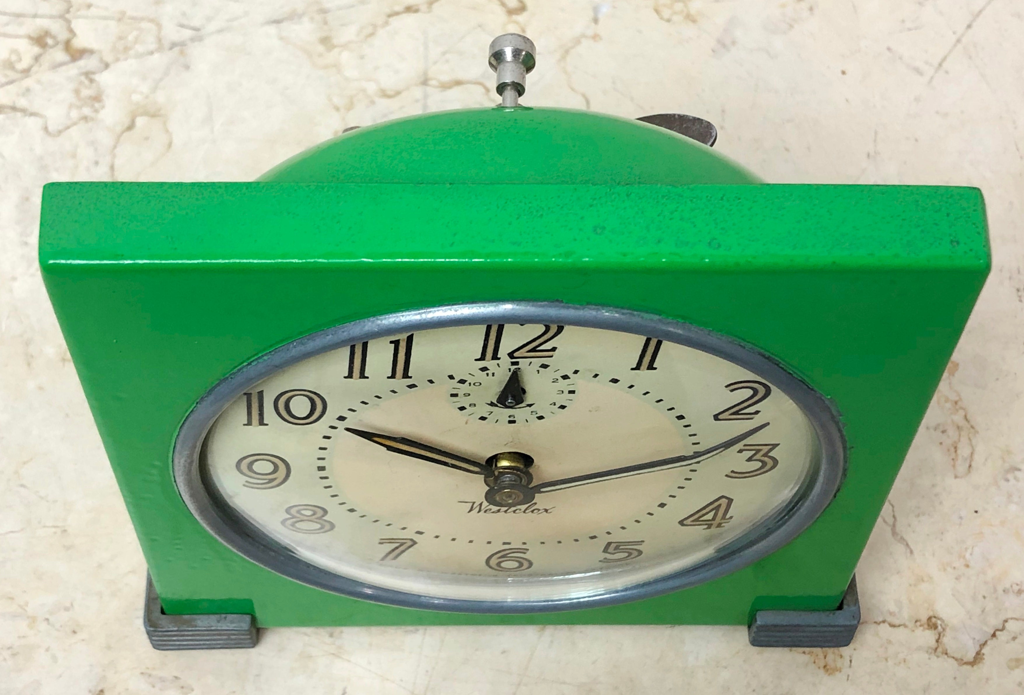 Vintage Westclox Alarm Desk Clock | eXibit collection