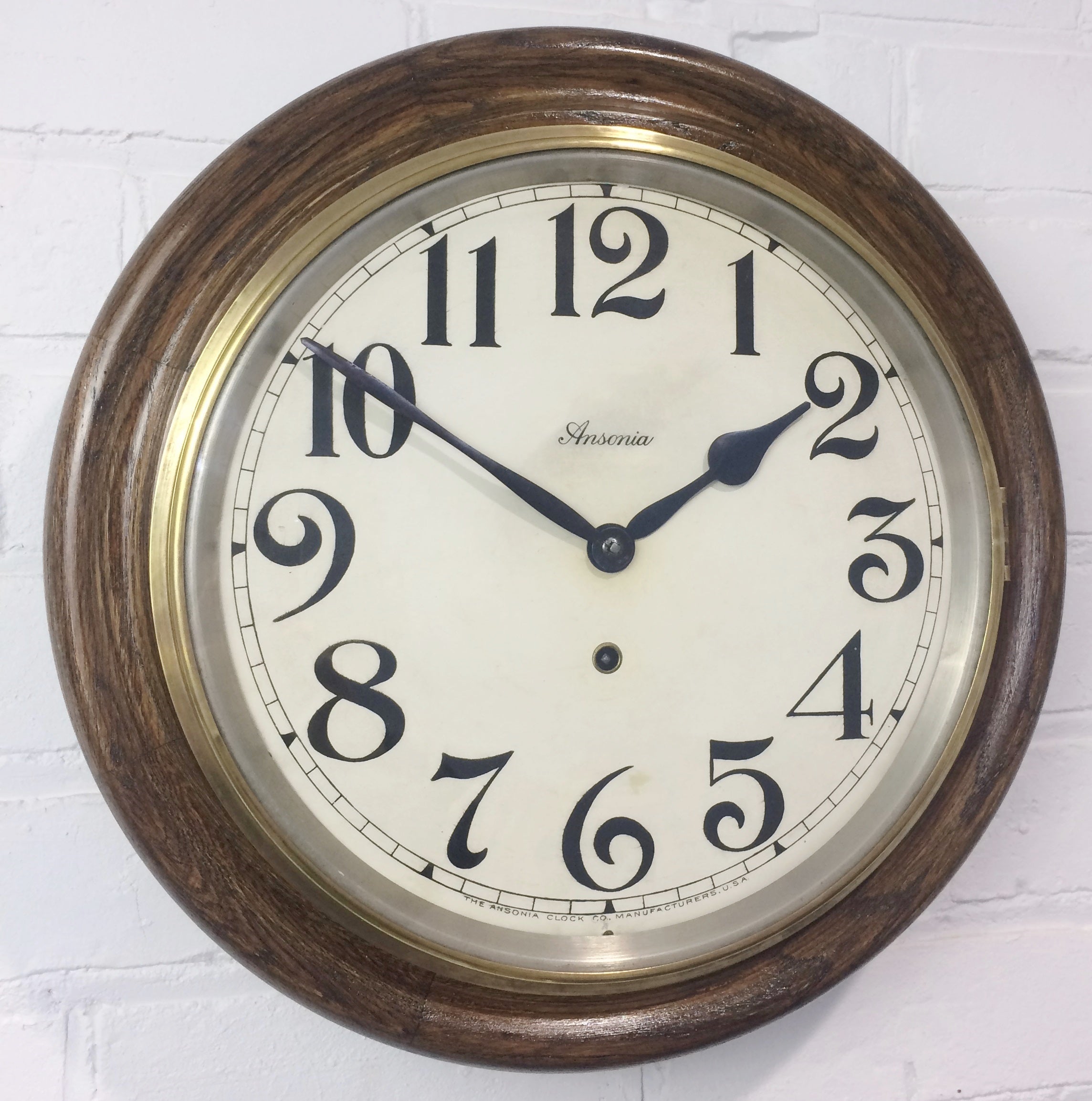 Anitque Ansonia Wall Clock | eXibit collection