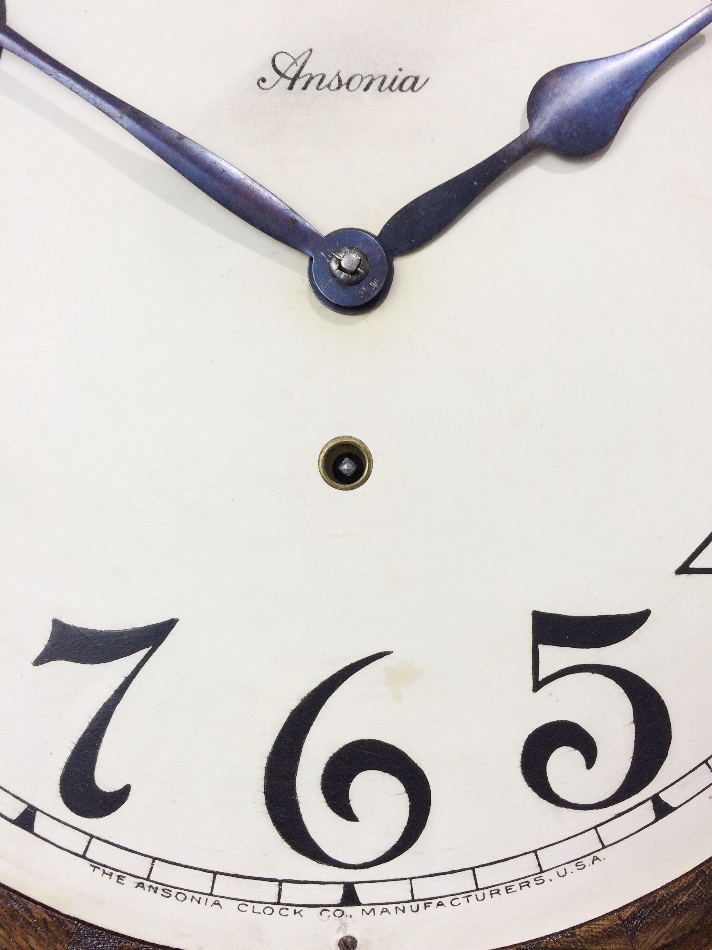 Anitque Ansonia Wall Clock | eXibit collection