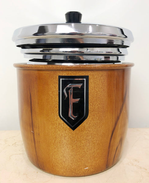 Vintage Set of 5x Retro Kitchen Canisters | eXibit collection