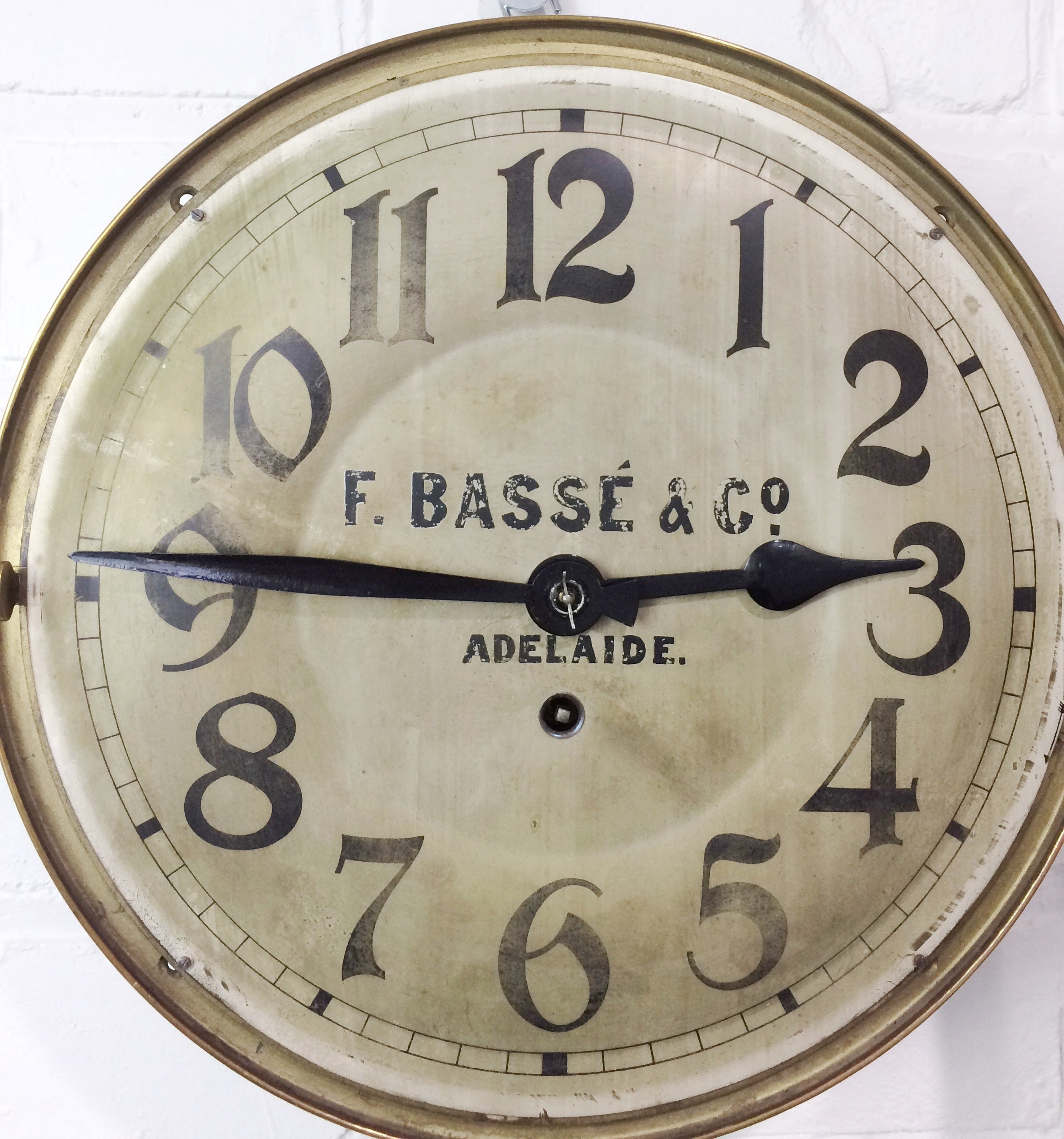 Antique Adelaide Station Wall Clock | eXibit collection