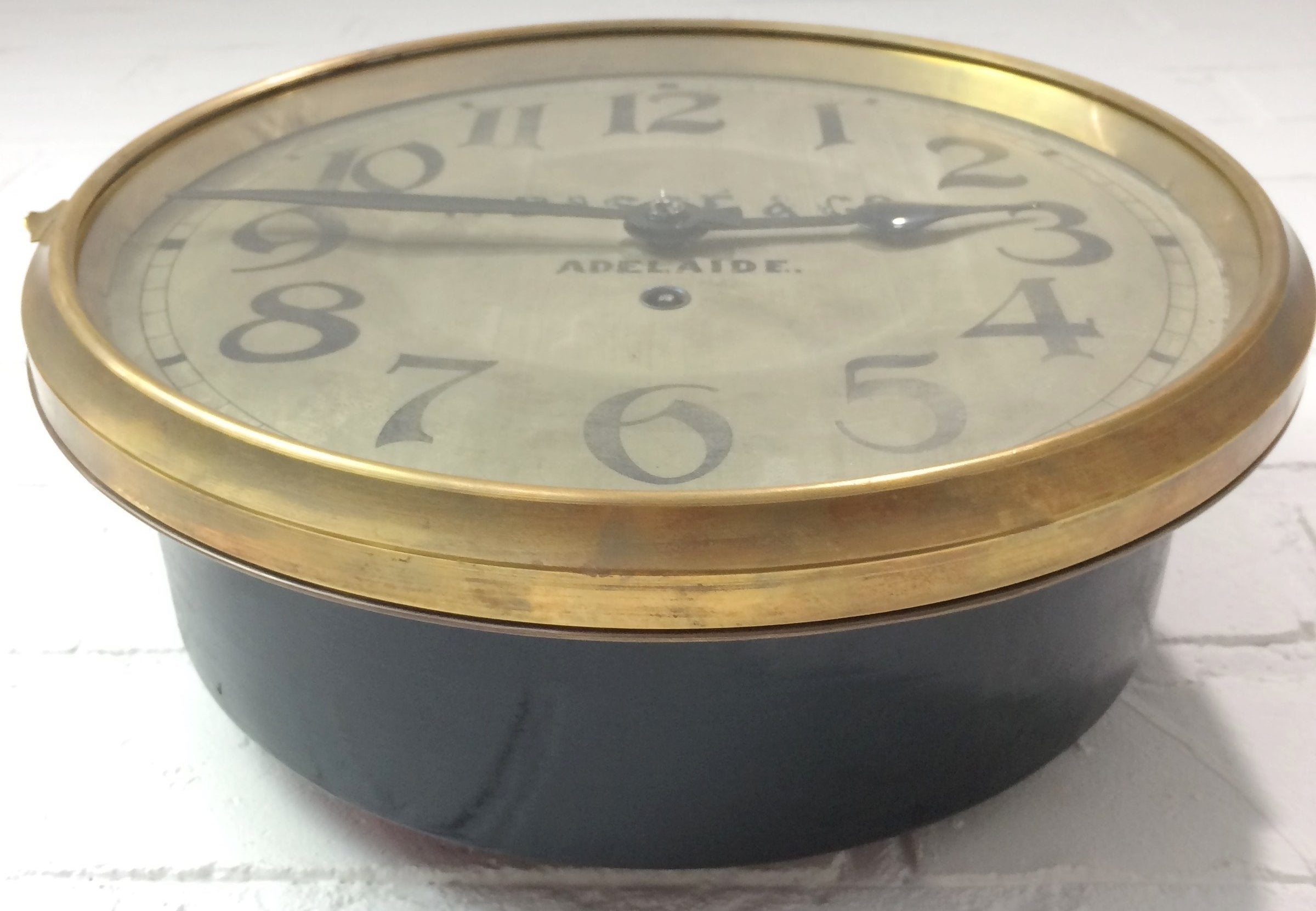 Antique Adelaide Station Wall Clock | eXibit collection
