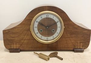 Vintage PERIVALE Chime British Mantel Clock  | eXibit collection