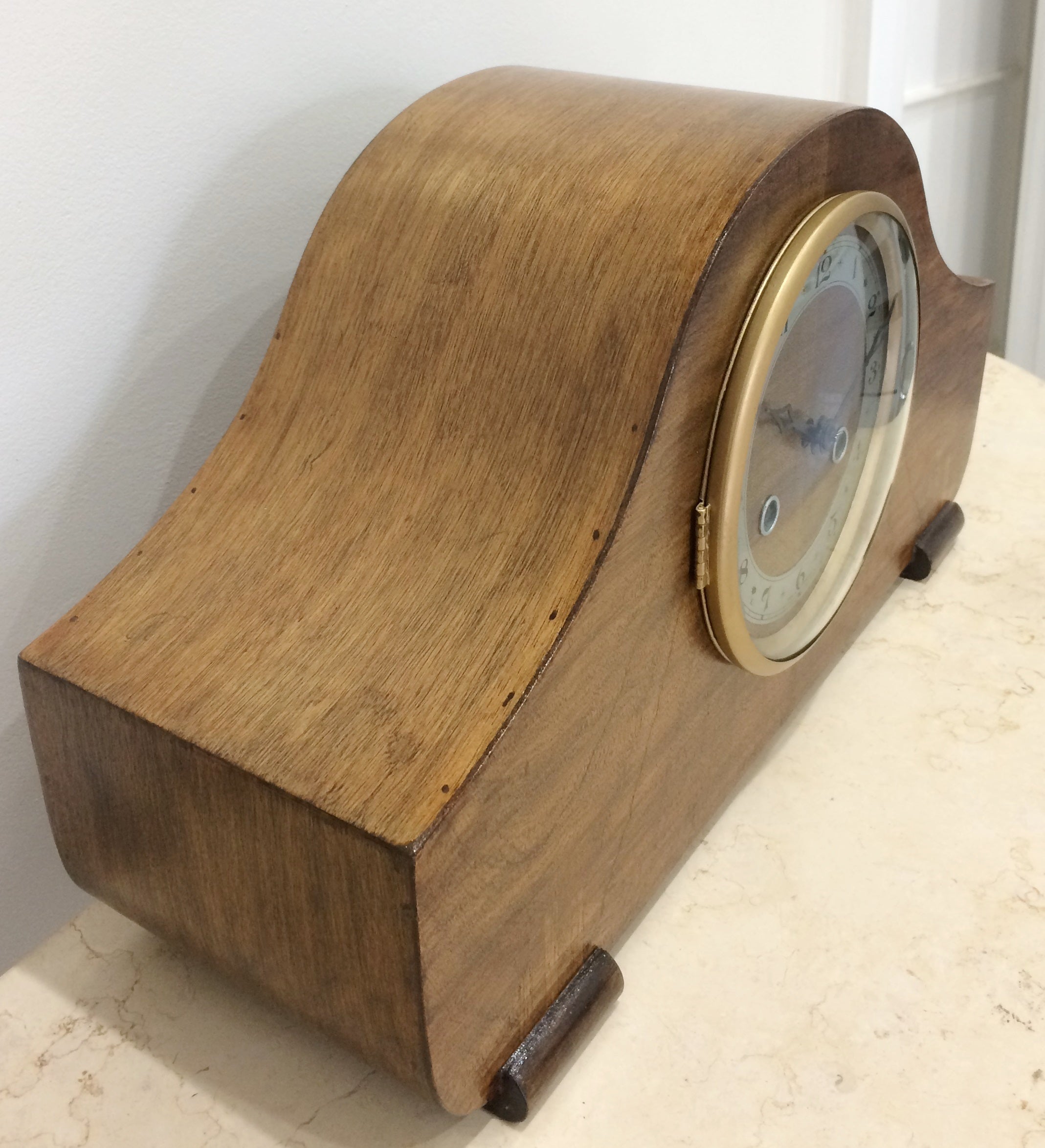 Vintage PERIVALE Chime British Mantel Clock  | eXibit collection