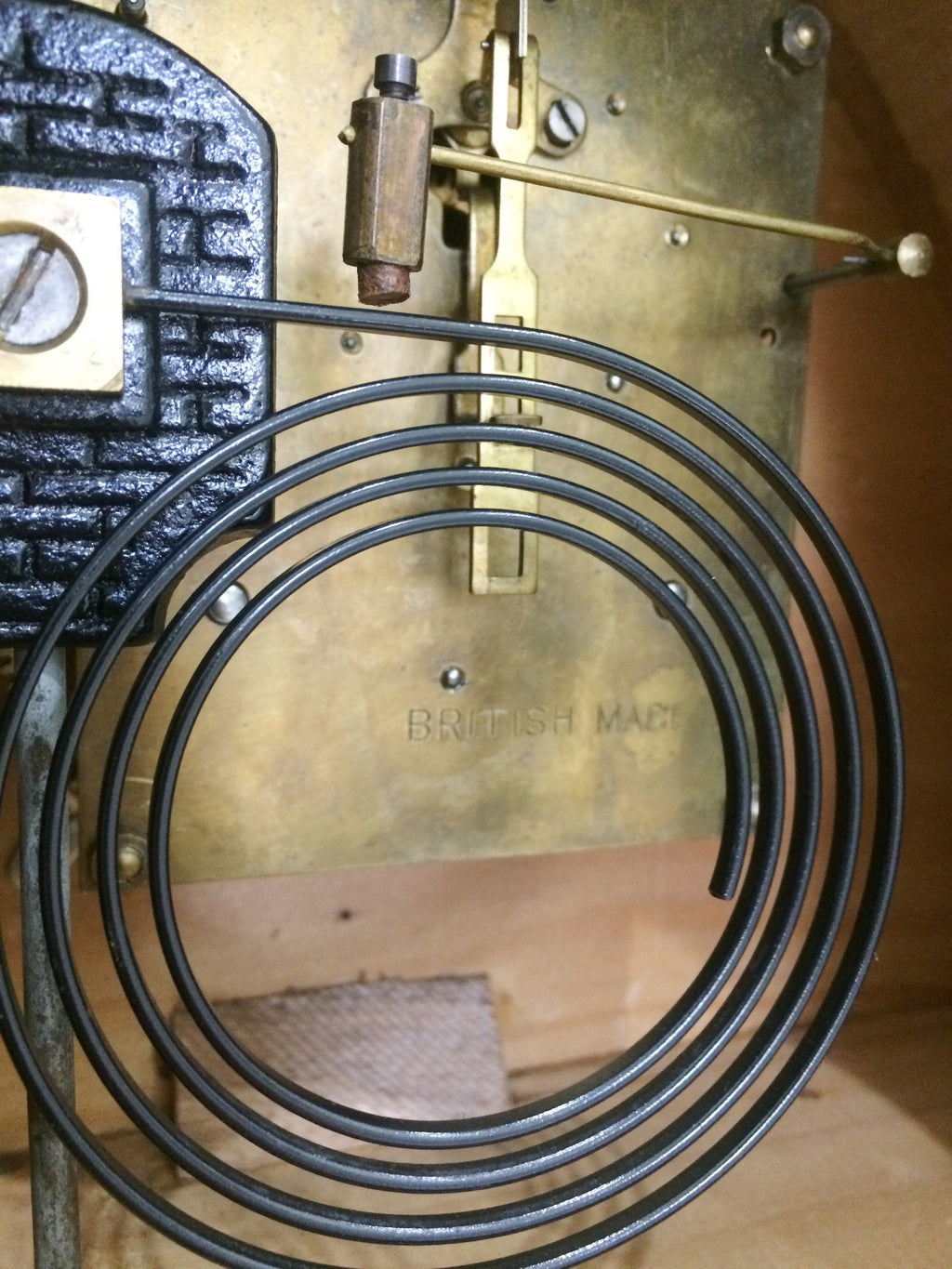 Vintage PERIVALE Chime British Mantel Clock  | eXibit collection