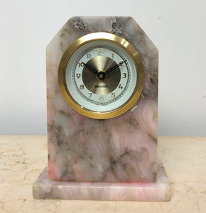 Vintage Mercedes Marble Mantel Clock | eXibit collection