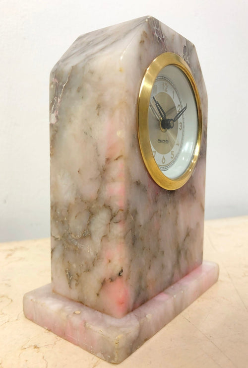 Vintage Mercedes Marble Mantel Clock | Adelaide Clocks
