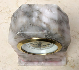 Vintage Mercedes Marble Mantel Clock | eXibit collection