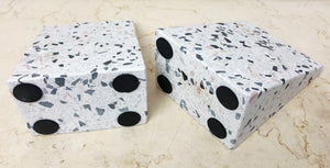 Vintage Terrazzo Solid Bookends | eXibit collection