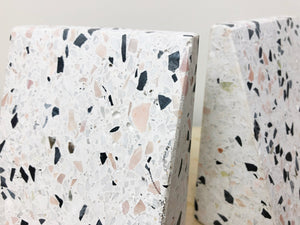 Vintage Terrazzo Solid Bookends | eXibit collection