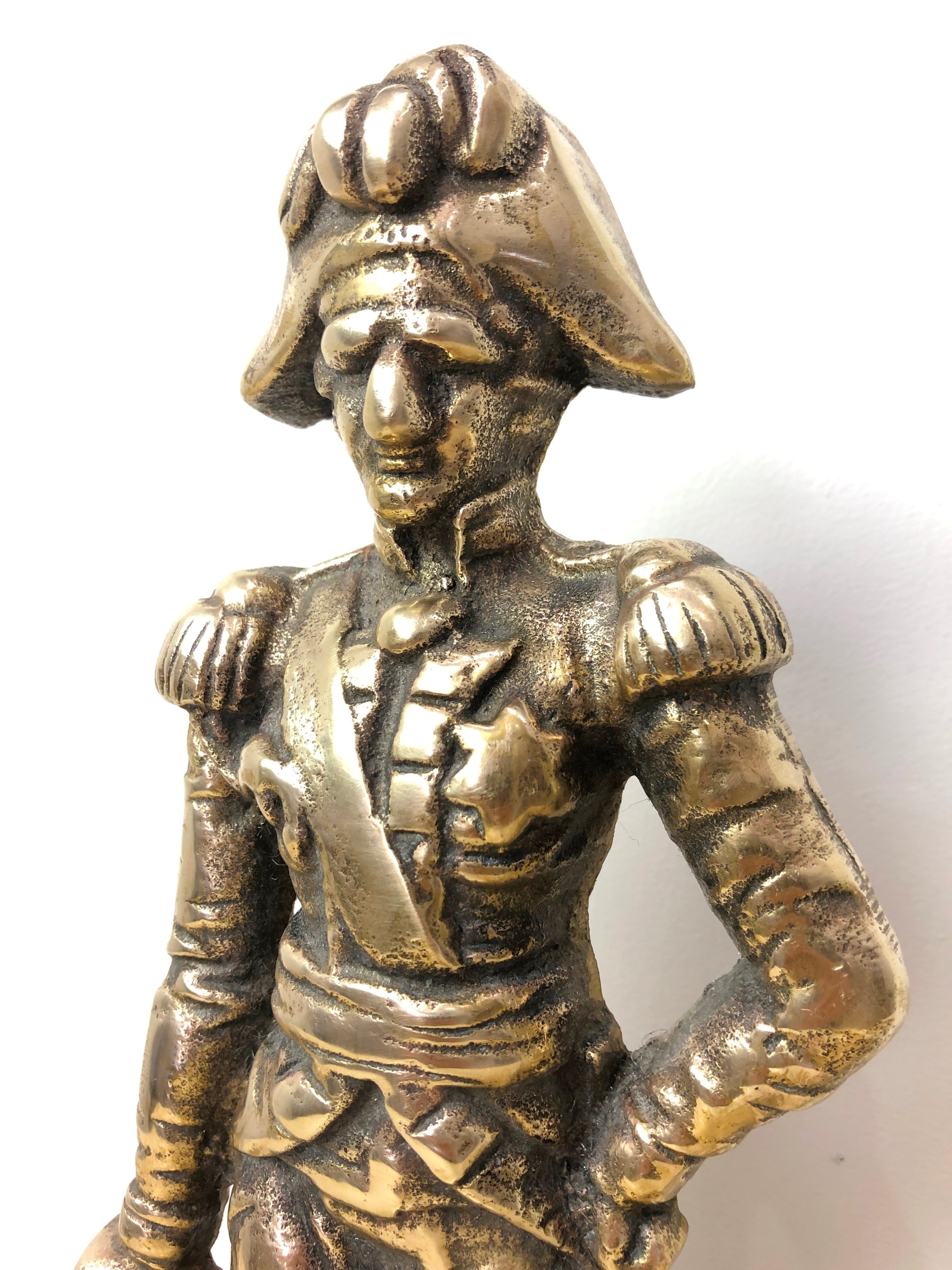 Vintage Napoleon Brass Door stop | eXibit collection