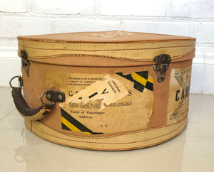 Vintage Hat Box Travel Case | eXibit collection