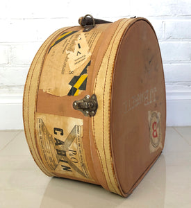 Vintage Hat Box Travel Case | eXibit collection