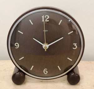 Vintage Metamec Electric Battery Mantel Clock | eXibit collection